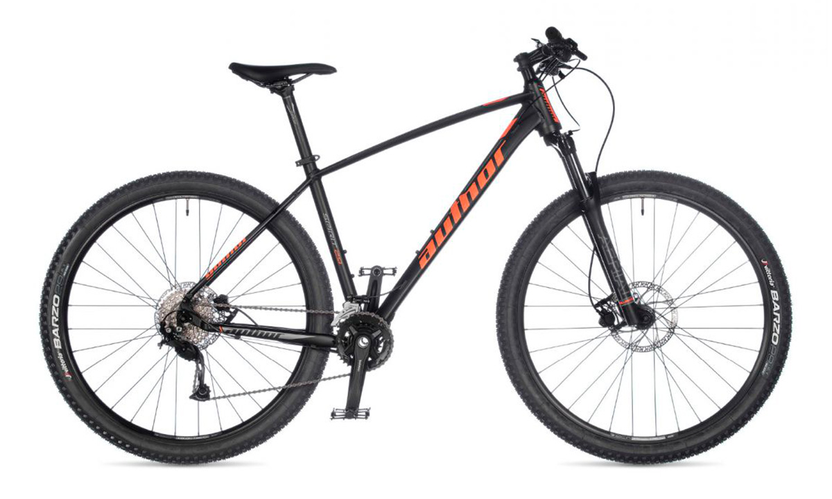 Фотография Велосипед Author Spirit 29" 2021, размер L, Черно-оранжевый